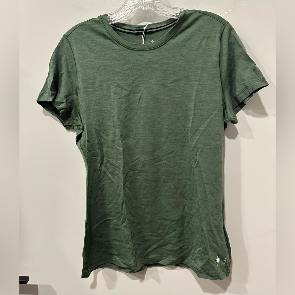 Smartwool Forest Green Short Sleeve Tee
